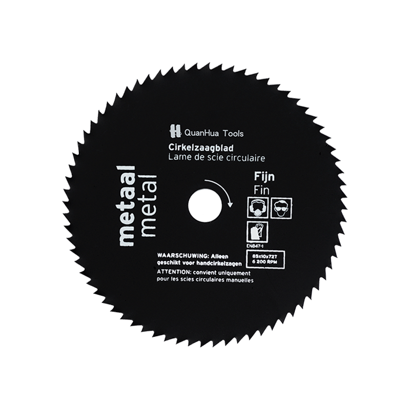 LXXII dentes Fast Secans HSS High-Speel Steel Circular Saw Blade QH-MH8505
