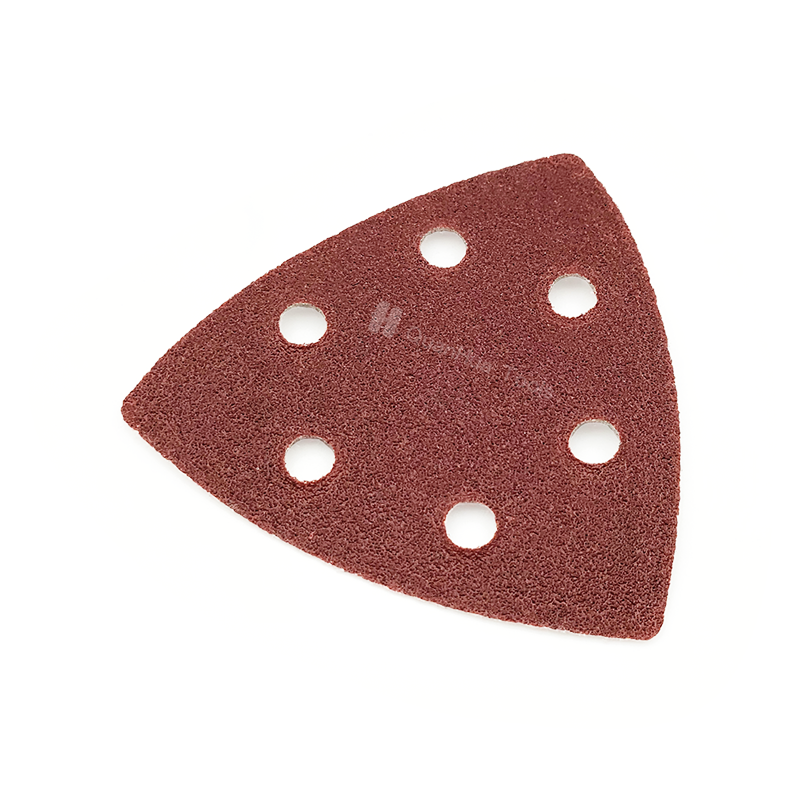 95* 95mm Metallum Metallum poliendo triangulare Sandpaper